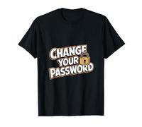 Modifier Votre Mot de Passe Assistance Technique en matière de cybersécurité T-Shirt Graphique avec Valeur