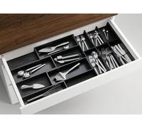 Modify Range-couverts Set 800/900, frêne noir / Jeu de range-couverts en bois