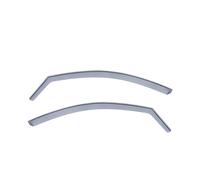 Modifycar - Déflecteurs Compatibles avec Peugeot 206 (1998-2007) - Verre Acrylique Résistant - Pare-Vents Avant Fumés pour Vitres - Installation Intérieure - 2 Pièces