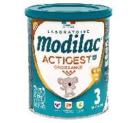 Modilac Actigest + Croissance 3 Lait Poudre 12-36 Mois 800g