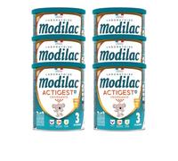 Modilac, Actigest+ Croissance, de 12 à 36 Mois, Lot de 6x800g | Aliment Lacté pour Enfant en Bas Age, Fabriqué en France Sans Huile de Palme, 3ème Age
