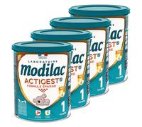 Modilac Actigest Lait Infantile 1er Âge Lf+1 800g - Lot de 4