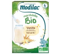 Modilac Mes Céréales Bio Vanille 6 Mois 250g