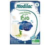 Modilac Mes Céréales Du Soir Bio Nuit Calme 4 Mois 250g