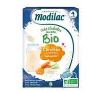 Modilac Mes Céréales du Soir carottes bio dès 4 mois 250gr