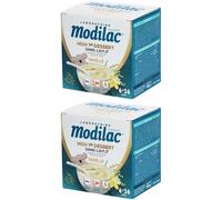 Modilac mon 1er dessert sans lait vanille 6-36 mois Poudre 2x186 g