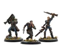 Modiphius Divertissement : Fallout : Miniatures - Unaligned : Legends of Vault 76 - 3 figurines en résine, vague des Appalaches, non peintes et non assemblées, sous licence