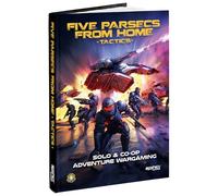 Modiphius Divertissement : Five Parsecs from Home : Tactics - Livre de RPG à Couverture Rigide, Jeu de rôle sur Table, Nouveau réglage et mécanique, 212 Pages en Couleur