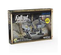 Modiphius Entertainment | Fallout Wasteland Warfare | Enclave: Assault Force | Miniatures | Unpainted