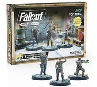 Modiphius Entertainment | Fallout Wasteland Warfare | NCR: Top Brass | Miniatures | Unpainted