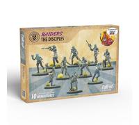 Modiphius Entertainment: Fallout Wasteland Warfare : Raiders - The Disciples - 10 Figurines Non peintes, Nuka World Wave, Miniatures compatibles avec Factions