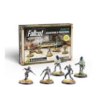 Modiphius Entertainment | Fallout Wasteland Warfare | Robots: Assaultrons & Protectrons | Miniatures | Unpainted