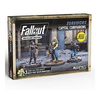 Modiphius Entertainment | Fallout Wasteland Warfare | Survivors: Capital Companions | Miniatures | Unpainted