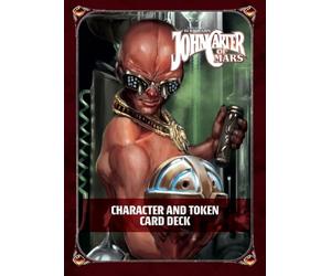 Modiphius Entertainment | John Carter of Mars: Character and Token Card Deck | Role Playing Game | English