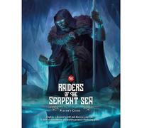 Modiphius Entertainment: Raiders of The Serpent Sea : Guide du joueur (5E) - Supplément livre de RPG à couverture souple, jeu de rôle, 75 pages en couleur