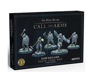 Modiphius Entertainment | The Elder Scrolls: Call to Arms | Dawnguard Core Set | Miniature Game | Unpainted