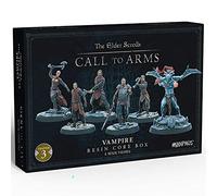 Modiphius – Jeu de figurines The Elder Scrolls: Call to Arms – Vampire Core Set – Non peint