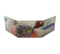 Modiphius Entertainment : Wilderfeast - Écran de guide - Accessoire Game Master RPG, 3 panneaux, illustrations en couleur, éléments de jeu clés, jeu de rôle