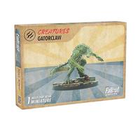 Modiphius Entertainment: Fallout : Wasteland Warfare - Creatures : Gatorclaw - 1 figurine, base miniature et scénique en résine non peinte de 32 mm, jeu de rôle de table