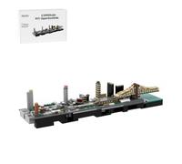 ModiTechX MOC-238464 Upper East Side Building Set (774 pièces) à l'échelle 1:2000. Avec des composants correspondants précis aux couleurs vives qui combinent une grande jouabilité à une grande valeur