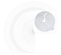 Modixun Lot de 100 housses de protection contre l'alcool - 10 cm - Pour femme - Film adhésif pour verre à vin - Pour bar, fête, pique-nique