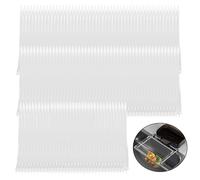Modixun Lot de 150 filtres d'évier de cuisine en maille, filet de filtre élastique fin pour évier de cuisine, panier d'évier de cuisine, 150 sacs en maille
