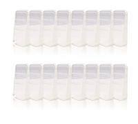 Modixun Lot de 16 Cales de nivellement Souples et Transparentes en Caoutchouc Robuste pour lit, Toilettes, Bureau, 10 mm de Hauteur