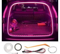 MODJUEGO Bande lumineuse LED haute luminosité de 2 m/4 m pour coffre de voiture (violet, 4 m)