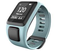 MODJUEGO Bracelet de rechange en silicone pour montre connectée TomTom Runner 3 Cardio + Music Watch (bleu sarcelle)