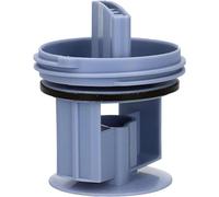 MODJUEGO Remplacement Lave-linge Lave-linge Pompe de vidange Vidange Sortie Joint Couvercle Bouchon pour Siemens Bosch WM1095/1065 WD7205 Accessoires (Livraison Aléatoire En Bleu Et Blanc)