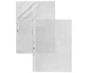 Modling Sachet de 10 Pochettes Perforées Format 17x22 cm, en Polypropylène 6/100E, Perf. 4 Trous