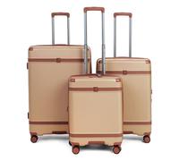 MODO by Roncato Charm 2.0 4 roues Set de valises 3 pièces avec soufflet d'extension beige