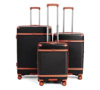 MODO by Roncato Charm 2.0 4 roues Set de valises 3 pièces avec soufflet d'extension noir