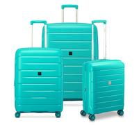 MODO by Roncato Starlight 3.0 4 roulettes Set de valises 3 pièces avec soufflet d'extension vert