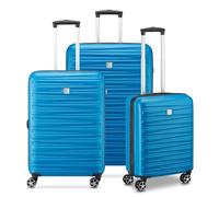MODO by Roncato Houston 2.0 Set DE VALISES (Grande, Moyenne, Cabine) - Denim