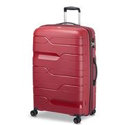 MODO by Roncato MD1 Trolley Extensible Rigide Large avec TSA, Rouge, Trolley Grande, Valise Rigide avec Partie Centrale Extensible et Roues pivotantes