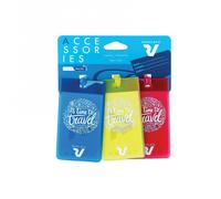 Modo By Roncato Smart Travel Pack Famille De 3 Porte-nom Multicolores Assorties - Assortis