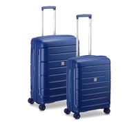 MODO by Roncato Starlight 3.0 4 roulettes Set de valises 2 pièces avec soufflet d'extension bleu