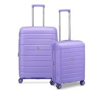 MODO by Roncato Starlight 3.0 4 roulettes Set de valises 2 pièces avec soufflet d'extension violet