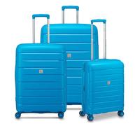 MODO by Roncato Starlight 3.0 4 roulettes Set de valises 3 pièces avec soufflet d'extension vert