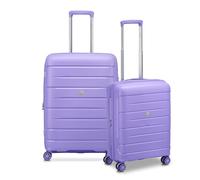 MODO by Roncato Starlight 3.0 4 roulettes Set de valises 2 pièces avec soufflet d'extension violet