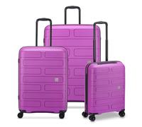 Modo By Roncato Supernova 2.0 Set De Valises (grande, Moyenne, Cabine) - Viola
