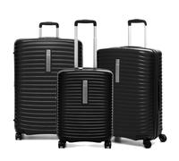 Modo By Roncato Vega Set De Valises (grande, Moyenne, Cabine) - Noir