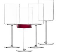 Modo Red Wine Glasses (Set Of 4),Straight Wine Glasses For Red Wine,Dishwasher-Safe Tritan Crystal Glasses,Made In Germany (Item No. 119899)