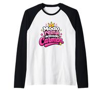 Modo Reina activado: Carmen Humor Frase Divertida Manche Raglan