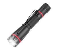 MODOAO Mini Lampe torche ultra lumineuse et étanche avec clip Lampe de poche LED pour randonnée, camping, urgence, extérieur (lot de 1)