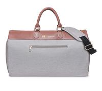 MODOKER Sac de Voyage Convertible pour Homme et Femme avec bandoulière, Sac de Voyage 2 en 1 à Suspendre, Gris, Gris, 45 L, US