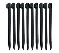 Modonghua Lot de 10 stylets universels capacitifs pour écran tactile NDSL pour 3DS XL pour NDS pour ND SI XL (Noir)