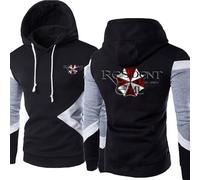 MODRYER Sweat À Capuche pour Homme pour Resident Fleece Pullover Hoodies pour Evil Manches Longues Vêtements De Sport Hauts Pulls Décontractés pour Umbrella Sweatshirts,Black-XXL