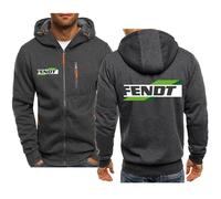 MODRYER Sweat À Capuche Zippé pour Homme FENDT Extérieur Coupe-Vent Softshell Vestes À Capuche Épaisses Et Chaudes Pull Thermique À Capuche avec Poches,Grey-4XL